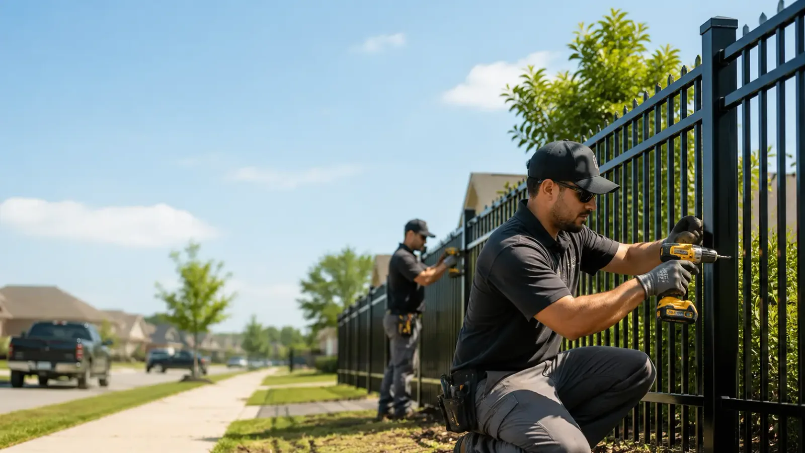 Metal Fence Installation in Tennga, GA